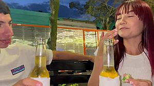 Huge Cock Fucks Latina In First Date Deepthroat