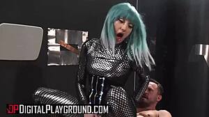 Alec Knight And Aria Alexander In Sex Machina Parody Scene