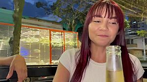 Huge Cock Fucks Latina In First Date Deepthroat