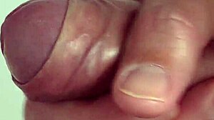 Intimate solo self-pleasure close-up