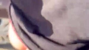 Wow! He Cums on Her Face After Fucking Round Ass Hard!