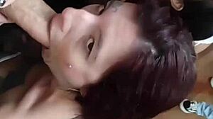 we called party guys for a blowjob line, then they smacked my face with rods