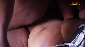 licking wet big pussy in missionary with monster cock