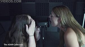 teaser earlicking from ekko and mia asmr double trouble nsfw earlicking