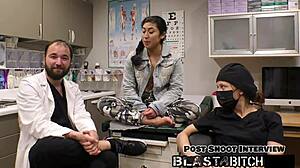 Jasmine rose's back gets blasted with cum in this intense scene