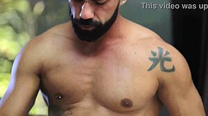 I couldn't resist my handsome masseur, sitting my ass on his delicious cock