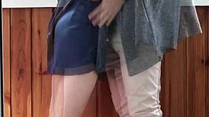 long leg redhead babe fucked and creampied - ruda cat