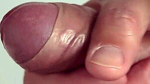 Intimate solo self-pleasure close-up