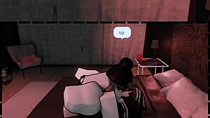 Roporn - liz gets a hard fuck in a condo vertical style