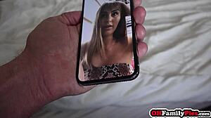 Petite teen Paige Owens rocks naughty reverse cowgirl in gym