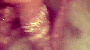 She gives a SMOKING BLOWJOB in the shower to her neighbor's skinny wife.