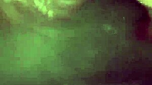 She gives a SMOKING BLOWJOB in the shower to her neighbor's skinny wife.