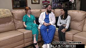 Ditria Rose Sucks and Eats in POV Backstage