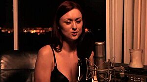 Sensual Lesbian Couple Shares Intimate Moments