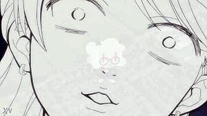 The office lady works hard