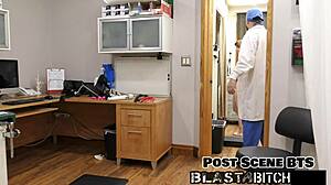 Ditria Rose Sucks and Eats in POV Backstage