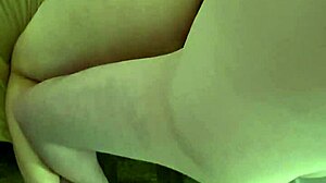 Premature creampie turns into messy cleanup after intense doggystyle