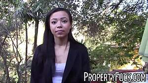 young black real estate agent tricked into wild pov action