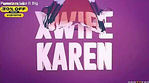 all over your body with xwife karen from brazzers