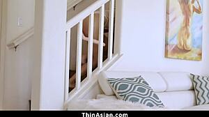 i punished that hot asian teen with my disciplinary dick in rough threesome