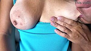 Curvy milf says, let my big natural tits get sucked, then i orgasm