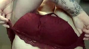 Chubby Babe Strips and Uses Vibrator for Orgasm