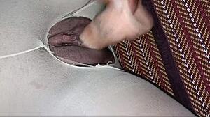 Stockings Torn for a Hole