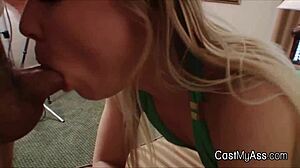 Hot Big-Titted Blonde Kiwi Girlie Gets Pussy Fucked By Rome Major