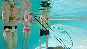 couple films eva sasalka and jason fucking underwater with tight asses