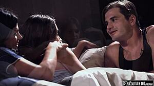 Plaintaboo com - Stepmom and Stepson Team Up on New Roommate