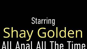 Horny Blonde Shay Golden Sucking Cock Before Hard Anal Pounding Session