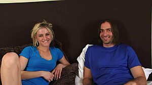 Amateur couple gets down with steamy wet pussy action