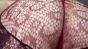 Chubby Babe Strips and Uses Vibrator for Orgasm