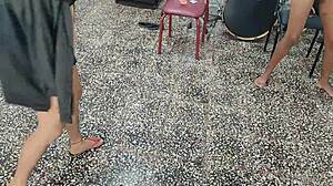 Morena And Friend Masturbate On New Year's!