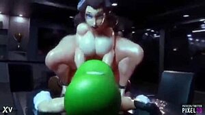 Luigi And Daisy Cheat On Each Other With Intense Sex