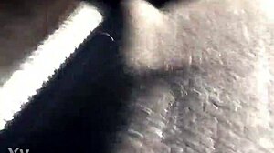 Latina with sexy body swallows cum in intense oral session