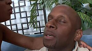 Ebony's Passionate Rough Orgasm