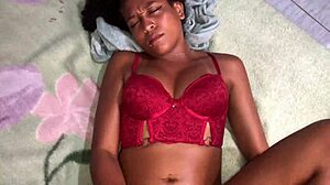 i'm opening my sexy petite roommate's tight ass for some fun