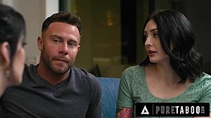 Pure Taboo Pervert Pregnant Woman Obsessed with Watching Prenatal Instructor Anna De Ville Please Husband.