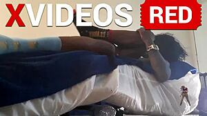 Mature Ebony Milf Rides in Cowgirl Position