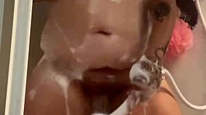 some wet shower play with homemade cum small 18+ tits pussy masturbation tattoo amateurs