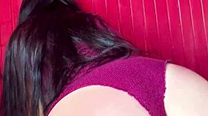 Mileena in cosplay gets creampie after blowjob, clothes ripped in mortal kombat scene