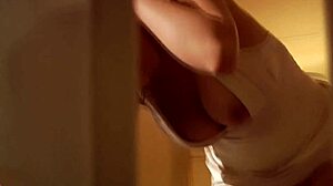 Jelena Jensen Fingers Pussy In Tight Dress