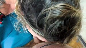 hey, you see these two hung guys banging the mature lady raw?