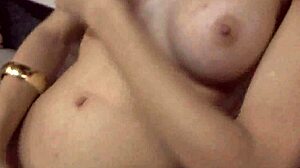 foxy blonde crossdresser solo in private