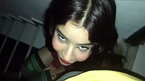 Hey, mi hermanastro didn't expect me to swallow his cum in wild doggystyle