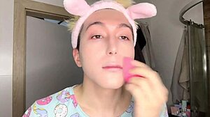 boy sissified and fucked hard by ladyboy. full bareback story unfolds with raw details.