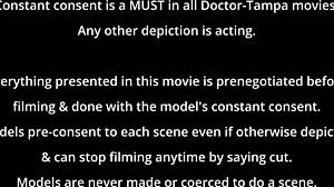 Dr. Tampa's smuggling inc: Asia Perez, Little Mina, and Ami Rogue face latex humiliation