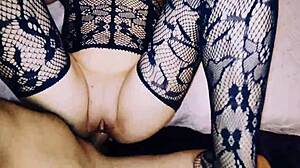 anal blowjob in amateur homemade porno with my wife, but i messed up the deepthroat part