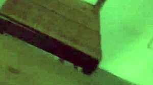 redhead and blonde amateurs in classroom foursome with monster cocks.